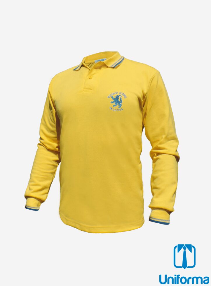 Polera manga larga uniforme Windsor School