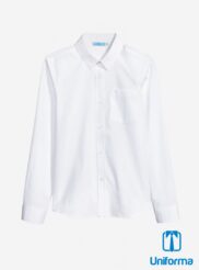 Camisa Escolar Blanca Clasica