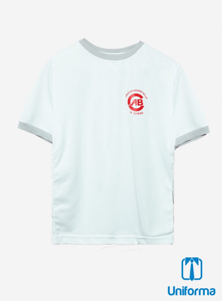 Polera polo deporte Andres Bello Centro