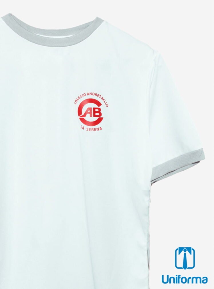 Polera polo deporte Andres Bello Centro