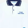 Polera manga corta uniforme Santa Cecilia
