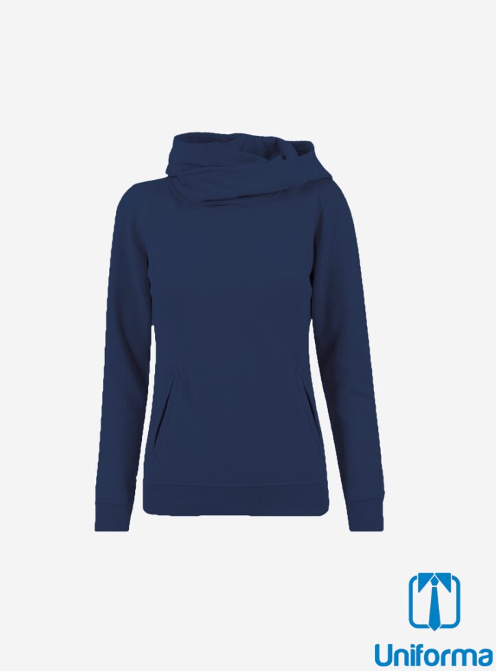 Poleron Gorro y Cuello Mujer