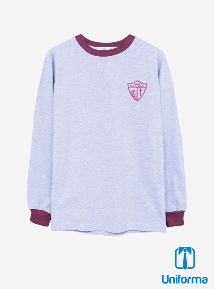 Polera polo deporte manga corta Colegio Puerto Montt