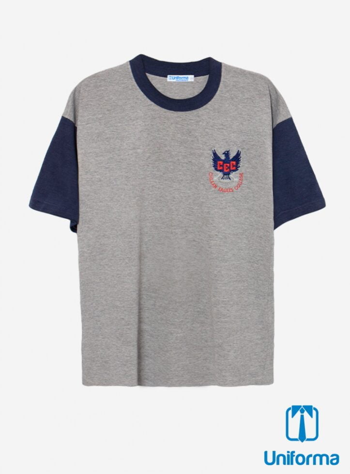 Polera deportiva manga corta Chilean School