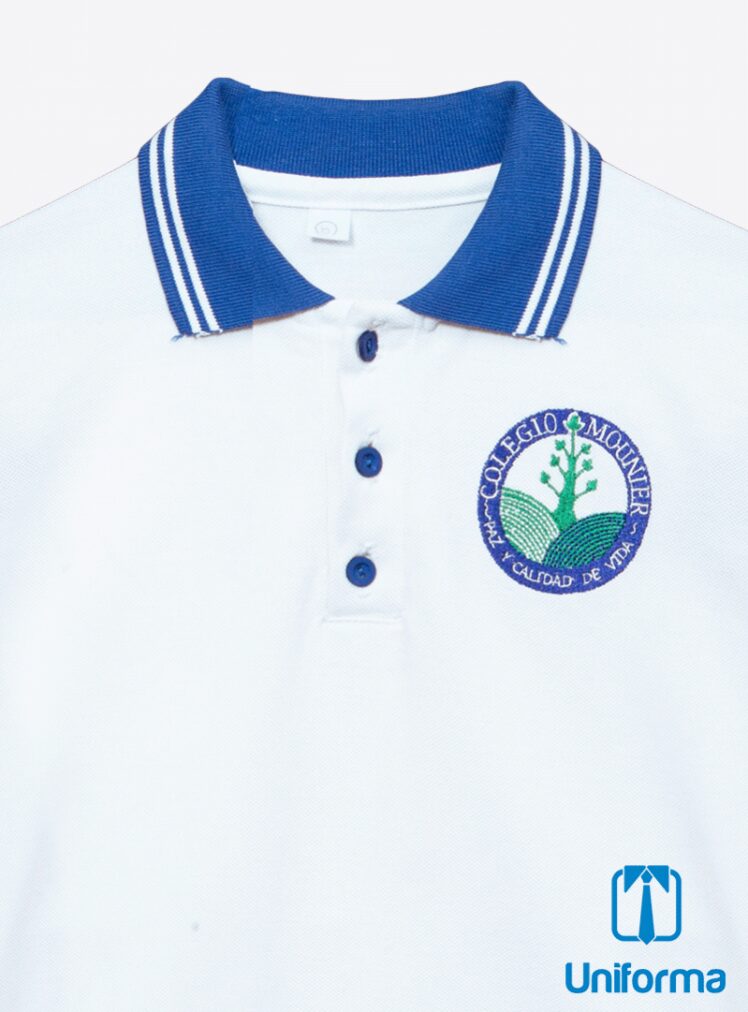 Polera manga larga Colegio Mounier