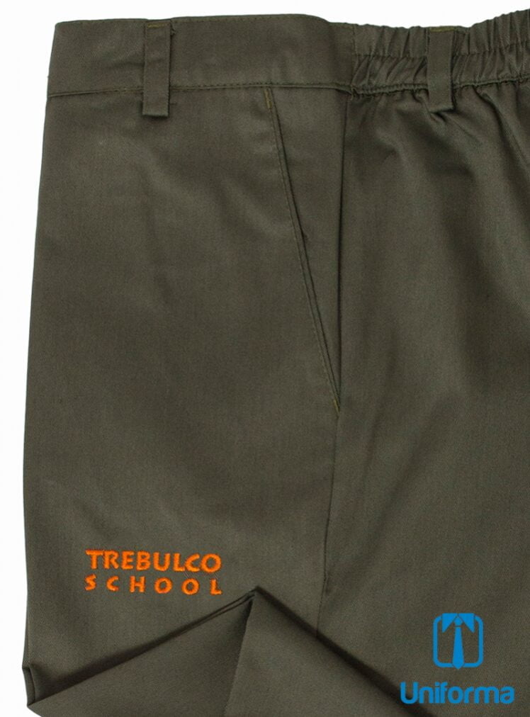 Pantalón Verde Formal Trebulco School