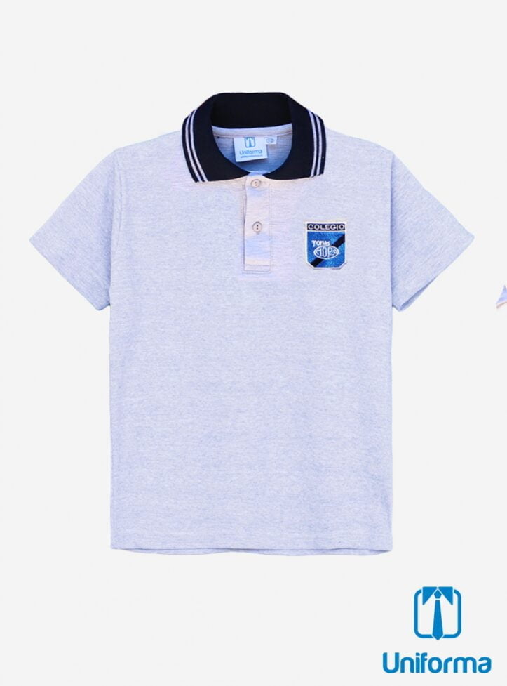 Polera manga corta uniforme Colegio Tomas Moro