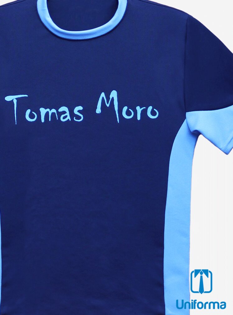Polera deporte hombre Colegio Tomas Moro
