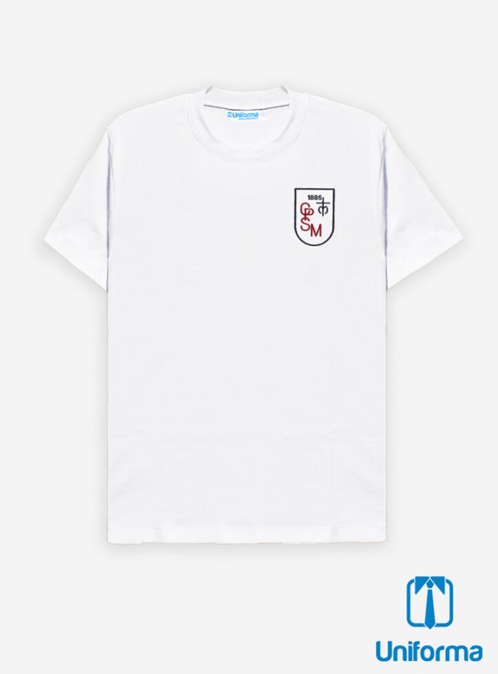 Polera manga corta colegio San Luis del Alba