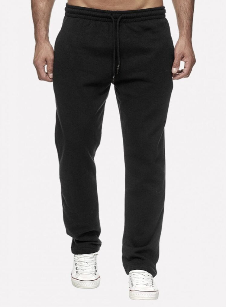 Pantalón Buzo Clásico Negro Hombre