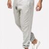 Pantalón Buzo Jogger Gris Claro Hombre