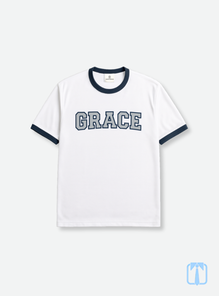 Polera Deporte Manga Corta Grace College Huechuraba